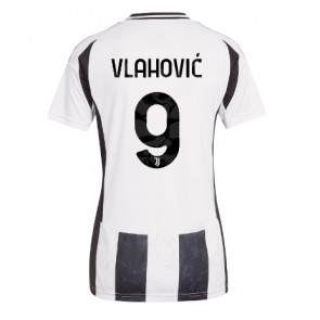 Juventus Dusan Vlahovic #9 Domaci Dres za Ženska 2024-25 Kratak Rukavima